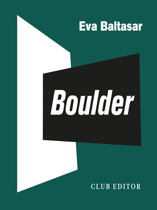 Cover image for Boulder